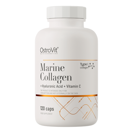 Marine Collagen + Hyaluronic Acid + Vitamin C 120 capsules